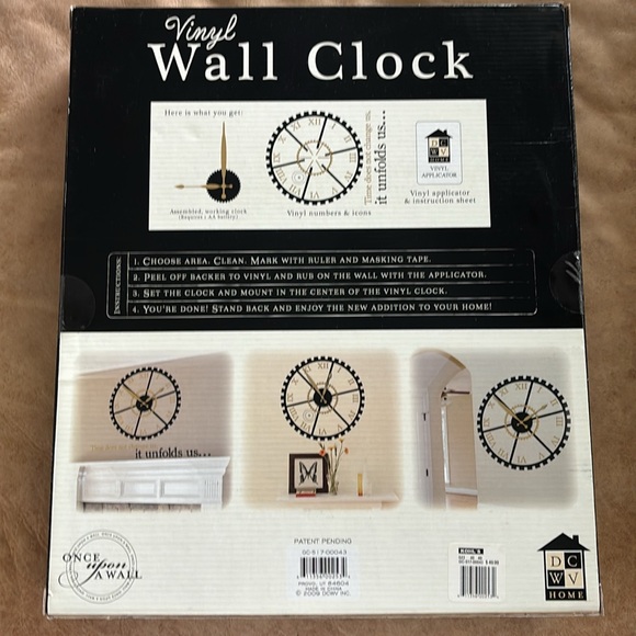 Vinyl Wall Clock - Picture 2 of 2